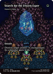 Search for the Frozen Esper - Nature's Claim (Showcase) (FCA-047) - FINAL FANTASY: Through the Ages / Search for the Frozen Esper (Borderless)