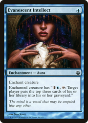 Evanescent Intellect (BNG-038) - Born of the Gods Foil
