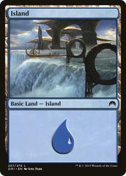 Island (ORI-257) - Magic Origins Foil