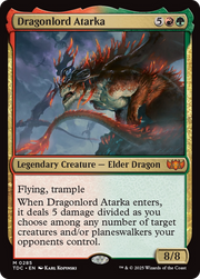 Dragonlord Atarka (TDC-285) - Commander: Tarkir: Dragonstorm