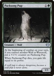 Packsong Pup (VOW-213) - Innistrad: Crimson Vow Foil