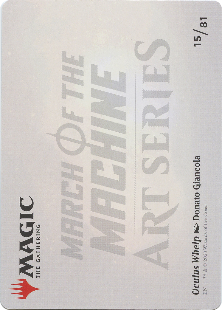 Oculus Whelp // Oculus Whelp (AMOM-015) - March of the Machine Art Series (Borderless) Foil