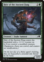 Heir of the Ancient Fang (NEO-191) - Kamigawa: Neon Dynasty
