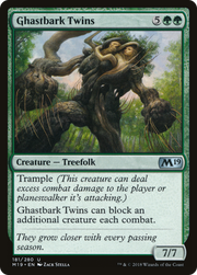 Ghastbark Twins (M19-181) - Core Set 2019 Foil