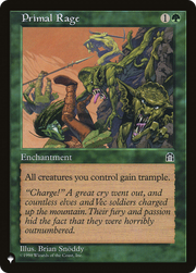 Primal Rage (LIST-STH-112) - The List