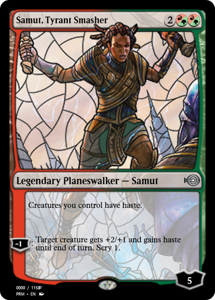 Samut, Tyrant Smasher (PRM-77989) - Magic Online Promos