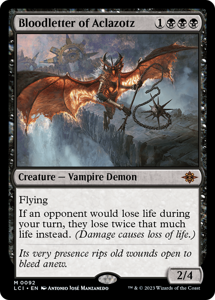 Bloodletter of Aclazotz (LCI-092) - The Lost Caverns of Ixalan