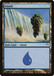 Island (CHK-291) - Champions of Kamigawa Foil