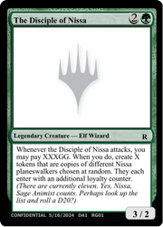 The Disciple of Nissa (UNK-RG01B) - Unknown Event