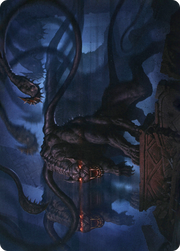 Displacer Beast // Displacer Beast (AAFR-008) - Adventures in the Forgotten Realms Art Series (Borderless)