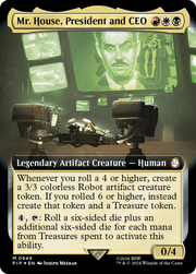 Mr. House, President and CEO (PIP-949) - Fallout: (Extended Art) Foil