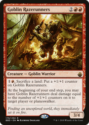 Goblin Razerunners (BBD-179) - Battlebond Foil