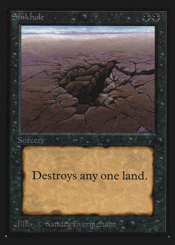 Sinkhole (CED-) - Collectors' Edition