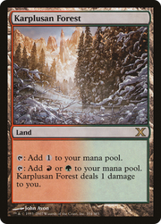Karplusan Forest (10E-354) - Tenth Edition Foil