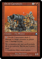 Orcish Cannoneers (ME2-138) - Masters Edition II