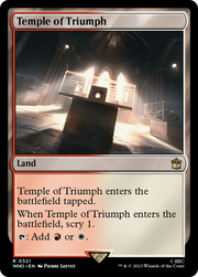 Temple of Triumph (WHO-321) - Doctor Who