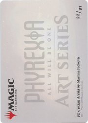 Phyrexian Arena // Phyrexian Arena (AONE-022) - Phyrexia: All Will Be One Art Series (Borderless) Foil