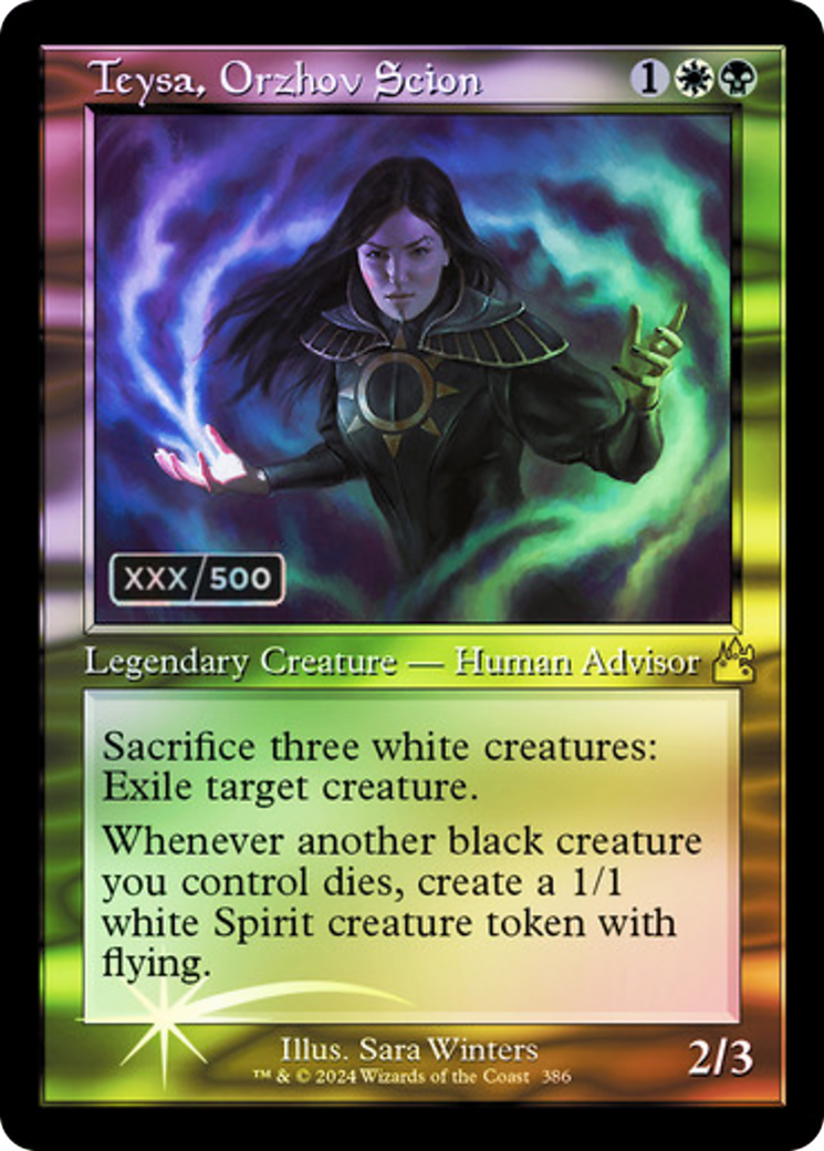Teysa, Orzhov Scion (RVR-386) - Ravnica Remastered Foil