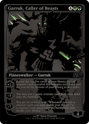 Garruk, Caller of Beasts (MEDIA-172) - San Diego Comic-Con 2013 Foil