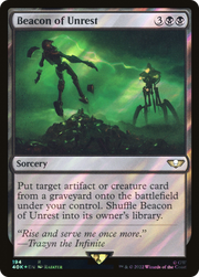 Beacon of Unrest (40K-194) - Warhammer 40,000 Commander Foil