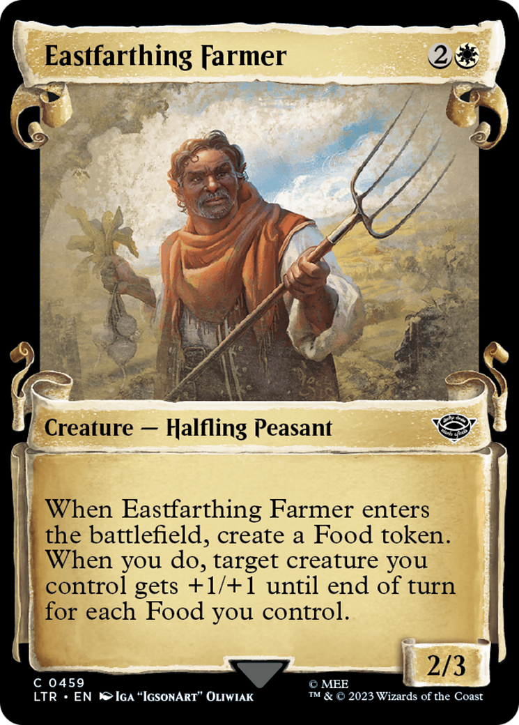 Eastfarthing Farmer (LTR-459) - The Lord of the Rings: Tales of Middle-earth: (Showcase) Foil