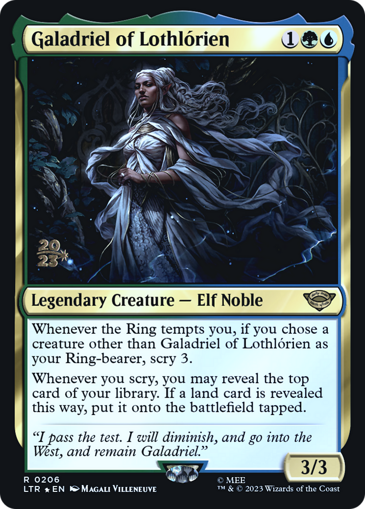Galadriel of Lothlórien (PRE-206S) - Tales of Middle-earth Promos Foil