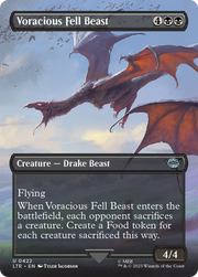 Voracious Fell Beast (LTR-422) - The Lord of the Rings: Tales of Middle-earth (Borderless)