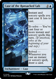 Case of the Ransacked Lab (PPMKM-045) - Murders at Karlov Manor Promos Foil