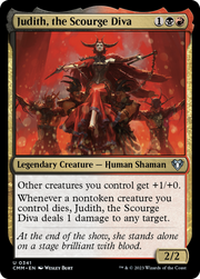 Judith, the Scourge Diva (CMM-341) - Commander Masters Foil