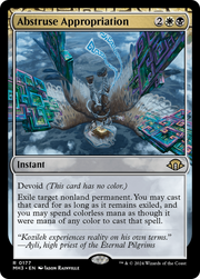 Abstruse Appropriation (MH3-177) - Modern Horizons 3: (devoid) Foil