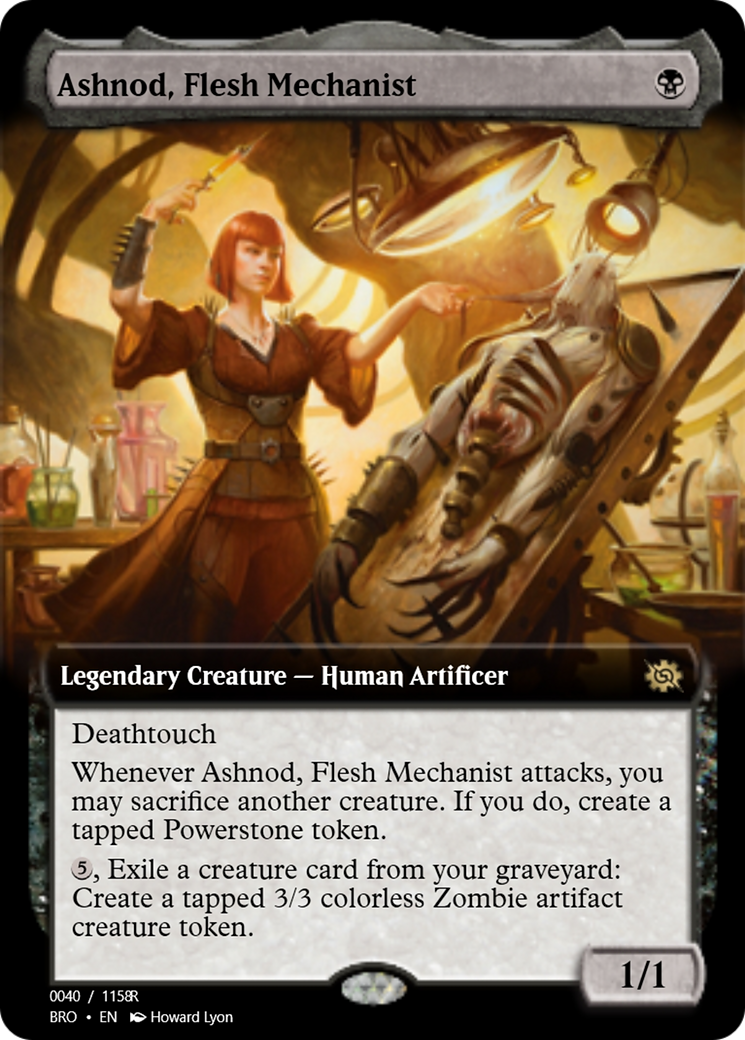 Ashnod, Flesh Mechanist (PRM-105688) - Magic Online Promos