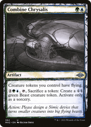 Combine Chrysalis (MH2-362) - Modern Horizons 2: (Showcase) Foil