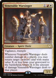 Venerable Warsinger (PPSTX-246) - Strixhaven: School of Mages Promos