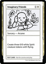 Imaginary Friends (CMB1-007) - Mystery Booster Playtest Cards 2021