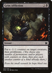 Grim Affliction (MM2-084) - Modern Masters 2015