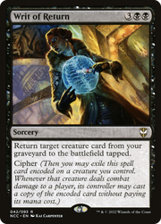 Writ of Return (NCC-042) - New Capenna Commander