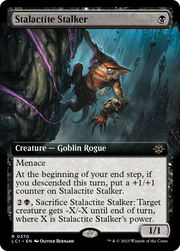 Stalactite Stalker (LCI-370) - The Lost Caverns of Ixalan: (Extended Art)