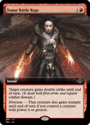 Temur Battle Rage (PRM-86144) - Magic Online Promos