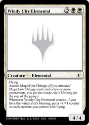 Windy City Elemental (UNK-UW05B) - Unknown Event