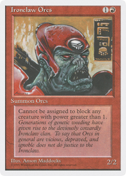 Ironclaw Orcs (4ED-206) - Fourth Edition