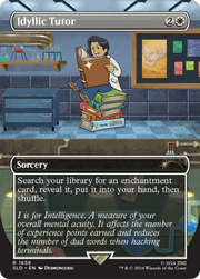 Idyllic Tutor (SLD-1636) - Secret Lair Drop (Borderless)