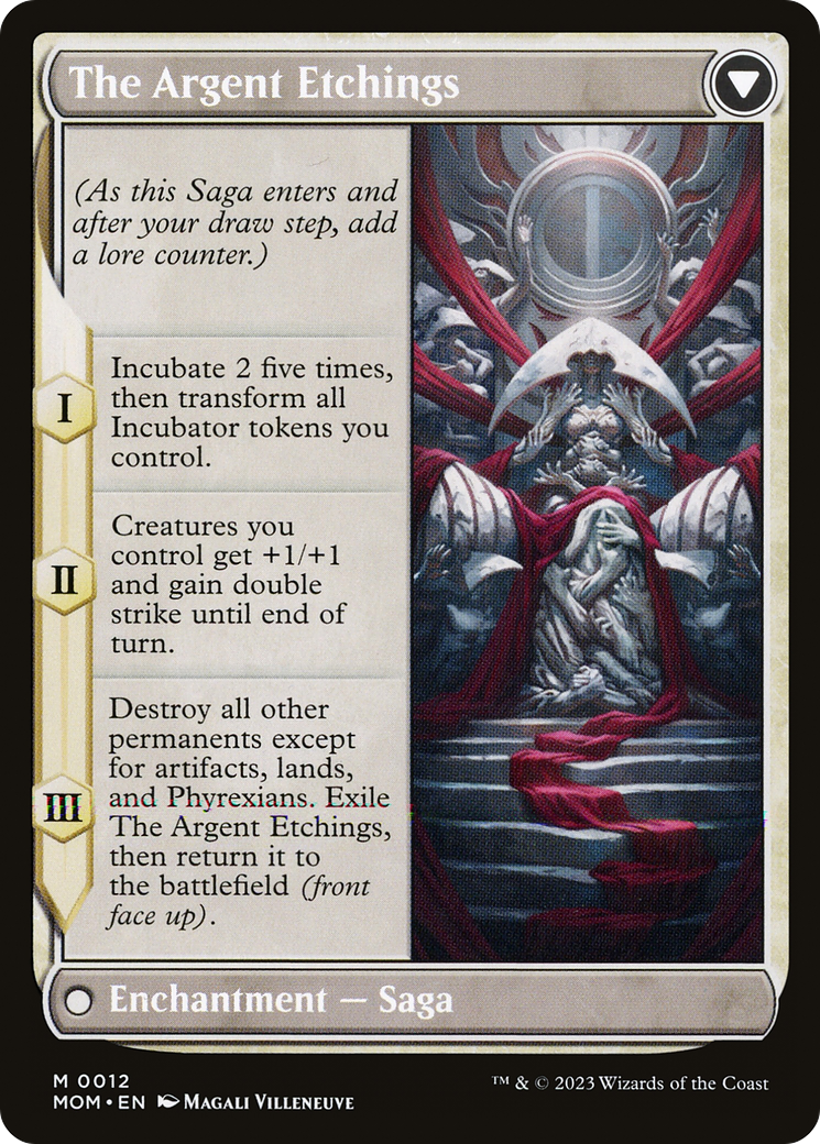 Elesh Norn // The Argent Etchings (MOM-012) - March of the Machine Foil
