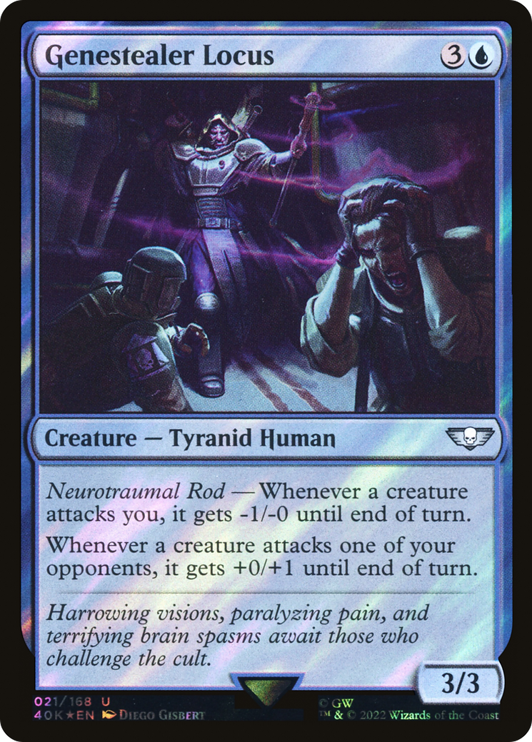 Genestealer Locus (40K-021) - Warhammer 40,000 Commander Foil