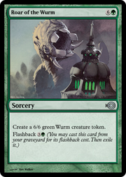 Roar of the Wurm (PRM-32565) - Magic Online Promos Foil