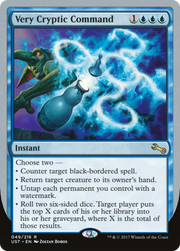 Very Cryptic Command (UST-049) - Unstable
