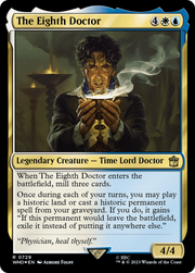 The Eighth Doctor (WHO-729) - Doctor Who Foil