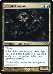 Drogskol Captain (LIST-DKA-136) - The List Foil