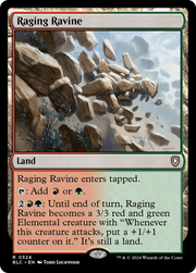 Raging Ravine (BLC-324) - Bloomburrow Commander
