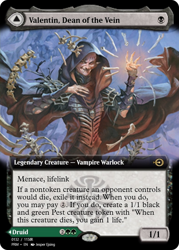Valentin, Dean of the Vein // Lisette, Dean of the Root (PRM-90236) - Magic Online Promos Foil