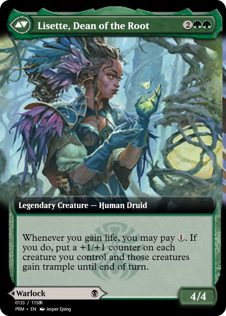 Valentin, Dean of the Vein // Lisette, Dean of the Root (PRM-90236) - Magic Online Promos Foil